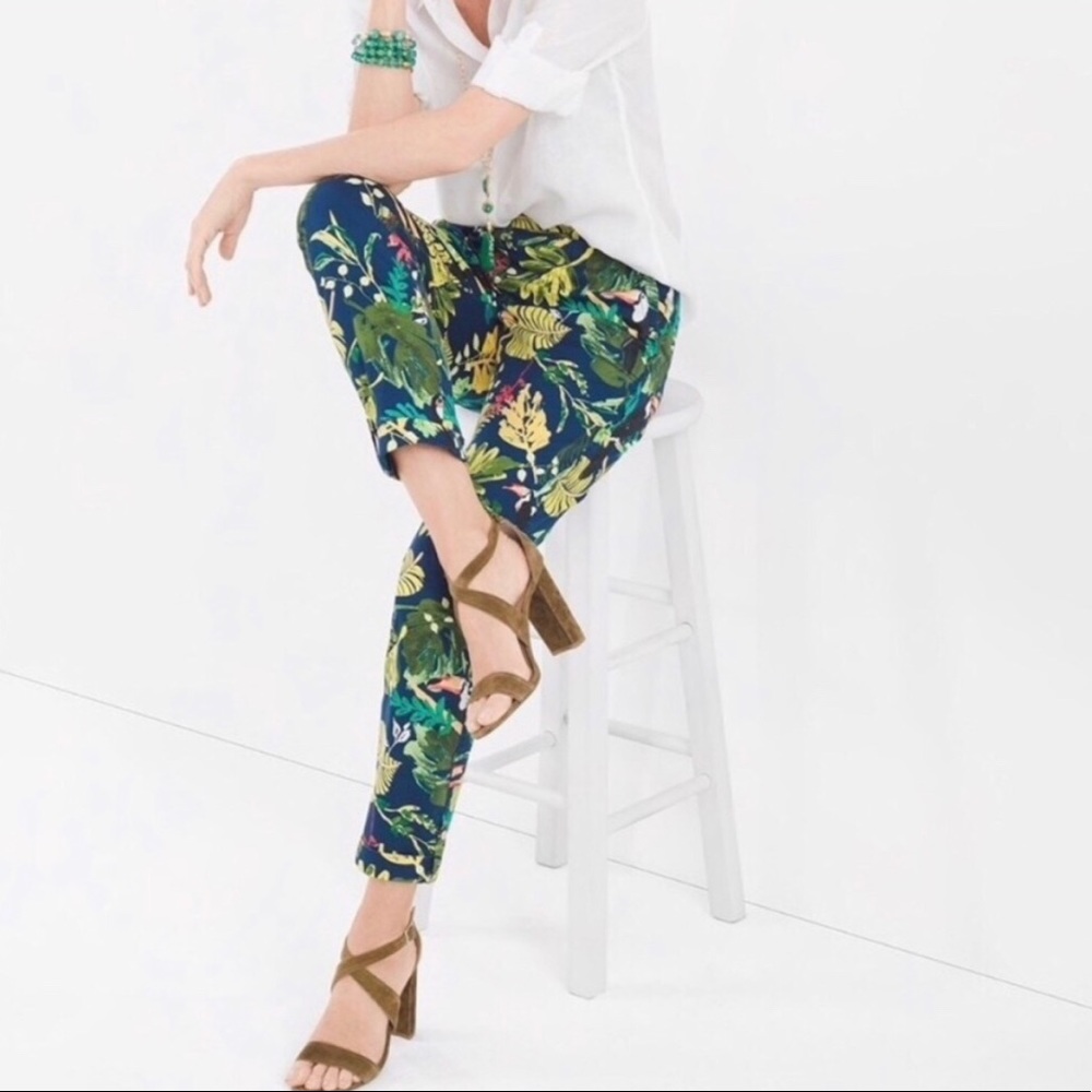 🐠 Chico’s tropical pants